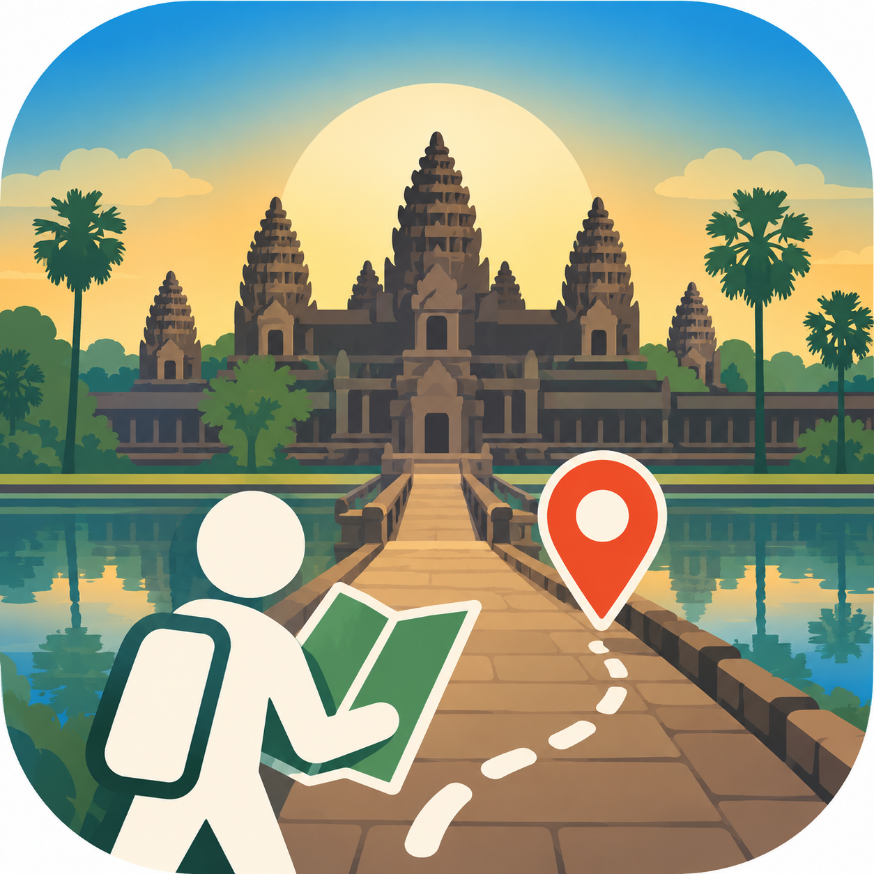 Angkor Self-Guided Tour app icon