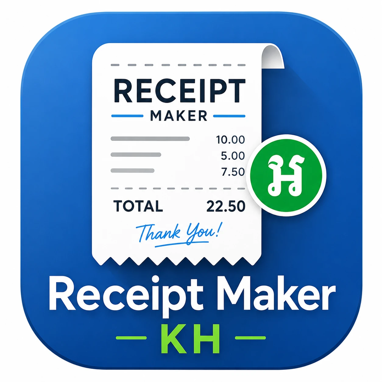 Receipt Maker KH app icon