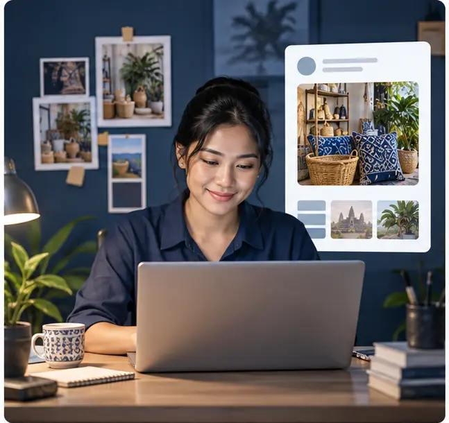 Kroma Digital preparing business content